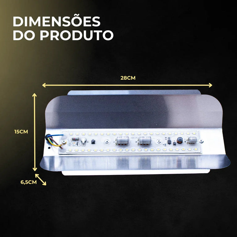 Painel de Led Master Plants Standard Pivô White Bivolt 33W