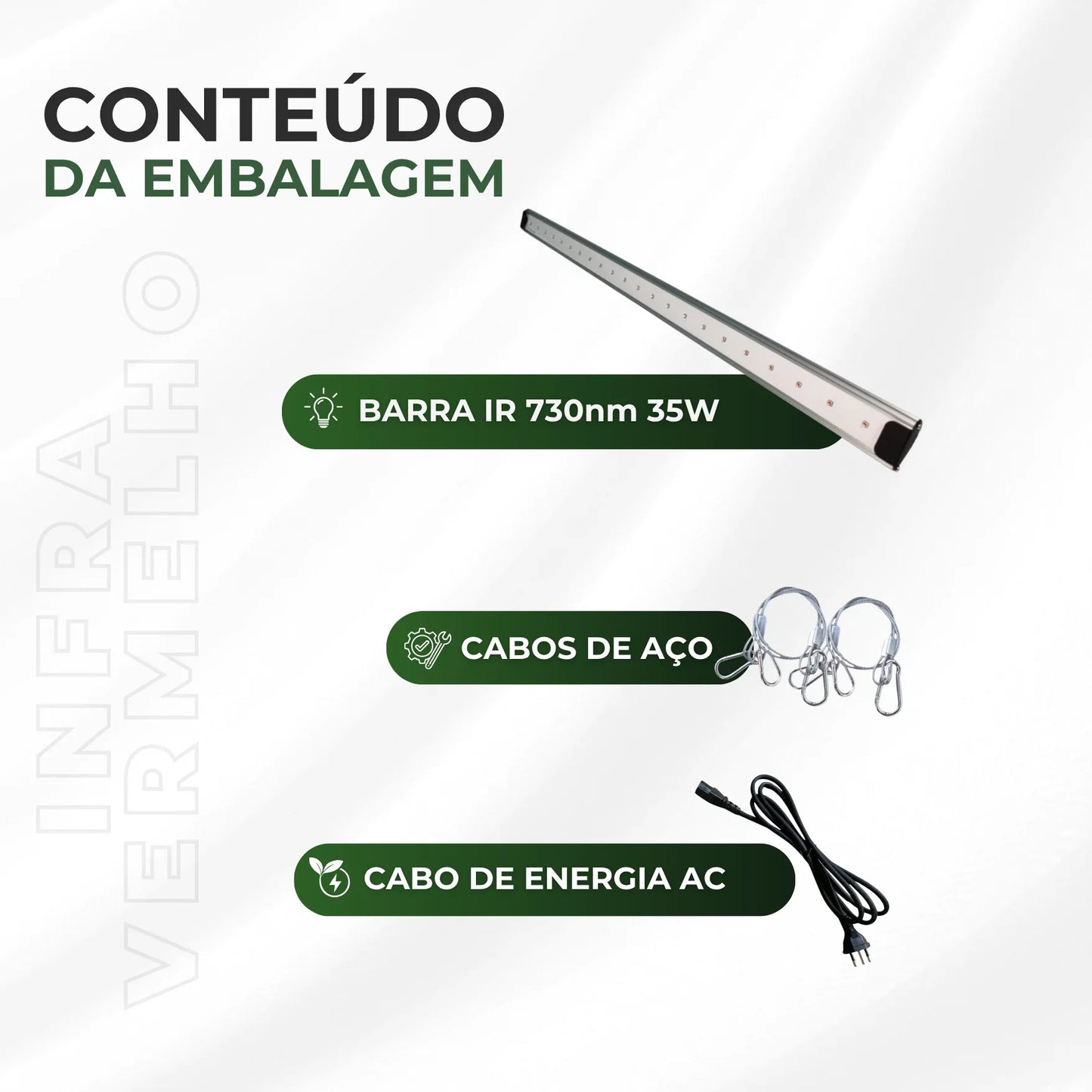 Led Complementar 35w Ir 730nm Efeito Emerson