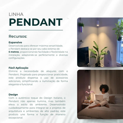 Luminária Led Paisagismo Master Plants Pendant 3000K 40° 30W