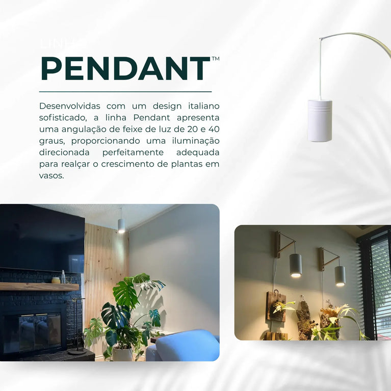 Luminária Led Paisagismo Master Plants Pendant 3000K 20° 40W