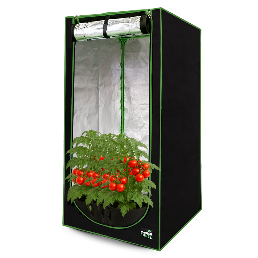 Estufa 150x150x200cm Tenda Grow para Cultivo Indoor Tecido Mylar Refletivo