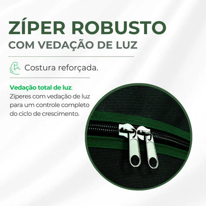 Estufa Propagação 60x40x40cm Indoor Tecido Mylar Refletivo