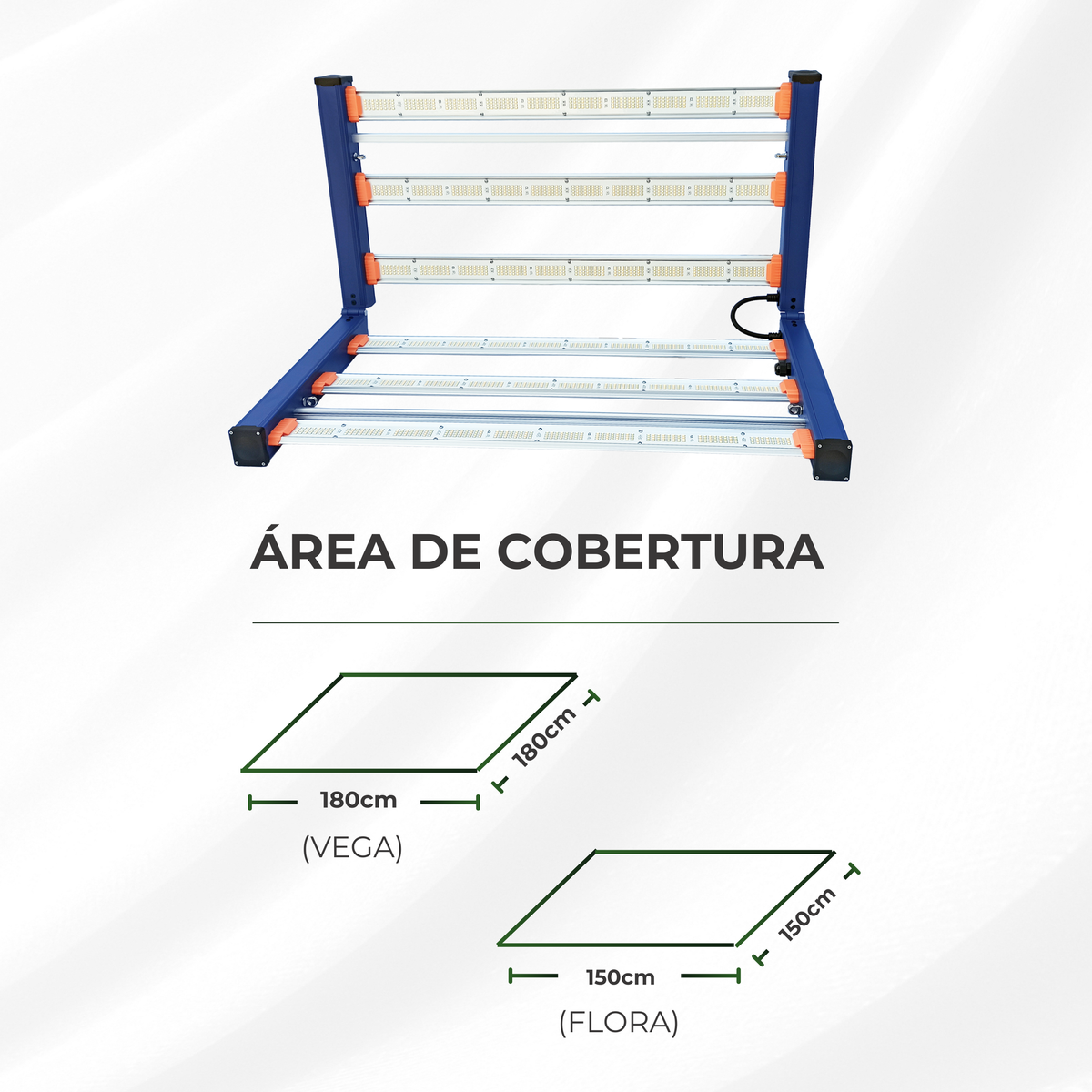 Painel de LED Quantum Barra 650W PRO-MASTER Chips Master Plants UV+IR - Cultivo Indoor - foto 6
