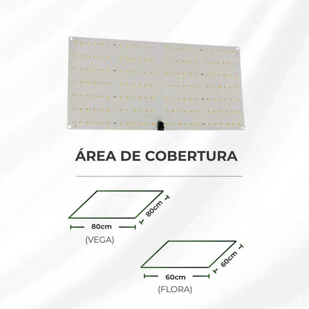Quantum Board 65w Samsung Lm281b Deep Red Cultivo Indoor