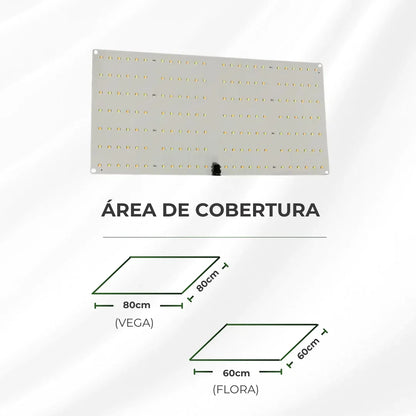 Quantum Board 65w Samsung Lm281b Deep Red Cultivo Indoor