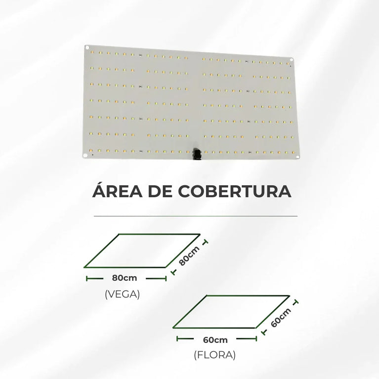 Quantum Board 65w Samsung Lm281b Deep Red Cultivo Indoor