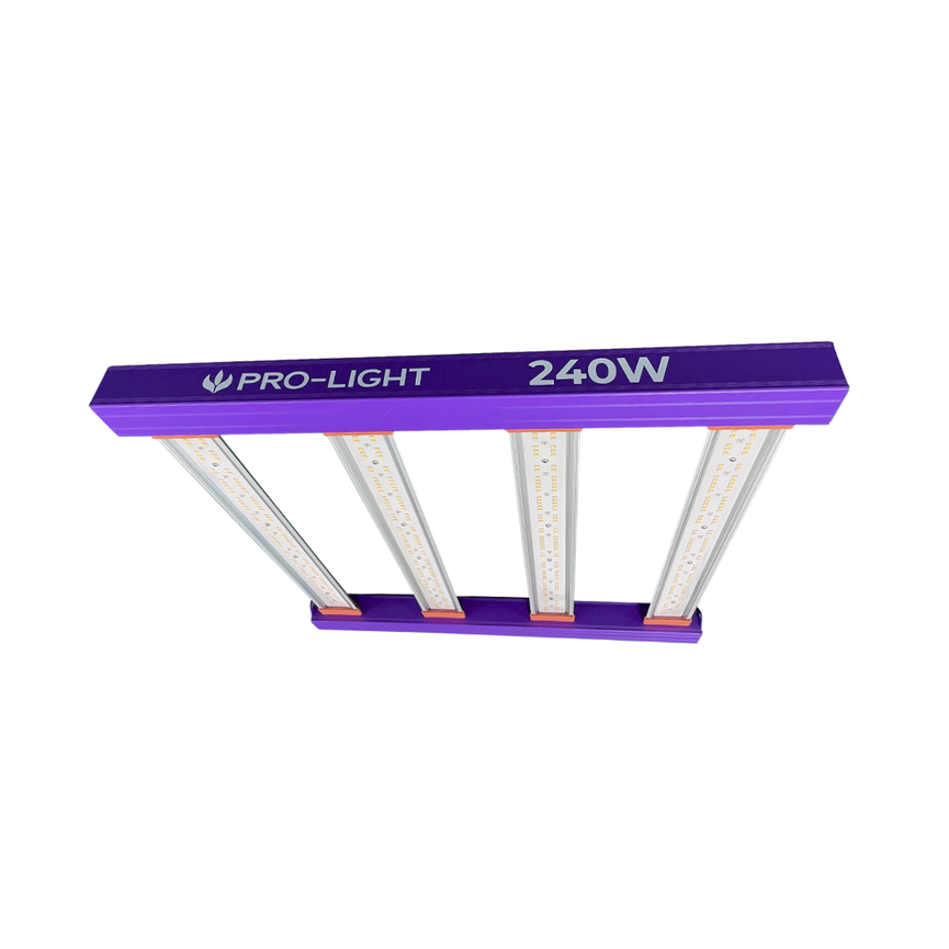 Painel de LED Quantum Barra 240W PRO-LIGHT Chips Samsung LM301H - Cultivo Indoor