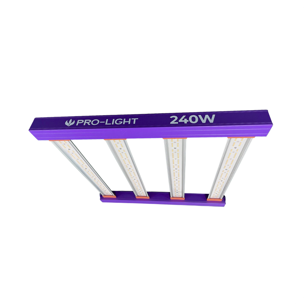 Painel de LED Quantum Barra 240W PRO-LIGHT Chips Samsung LM301H - Cultivo Indoor