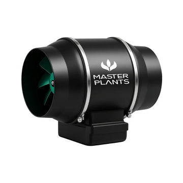 Exaustor Turbo Bivolt 125mm Cultivo Indoor Grow 40w Preto