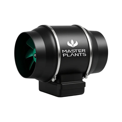 Exaustor Turbo Bivolt 125mm Cultivo Indoor Grow 40w Preto
