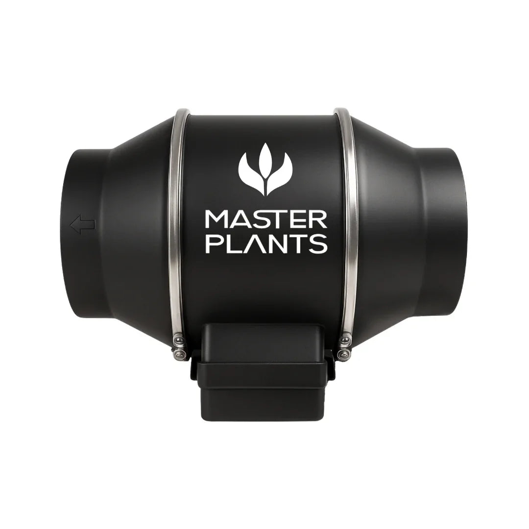Exaustor Turbo Bivolt 125mm Cultivo Indoor Grow 40w Preto