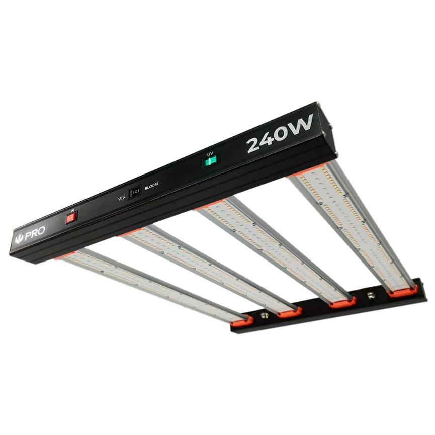 (240W) Painel de Led Quantum Bar PRO 240W UV+IR / Chip Samsung LM301H + Deep RED 660nm + Deep BLUE 450nm