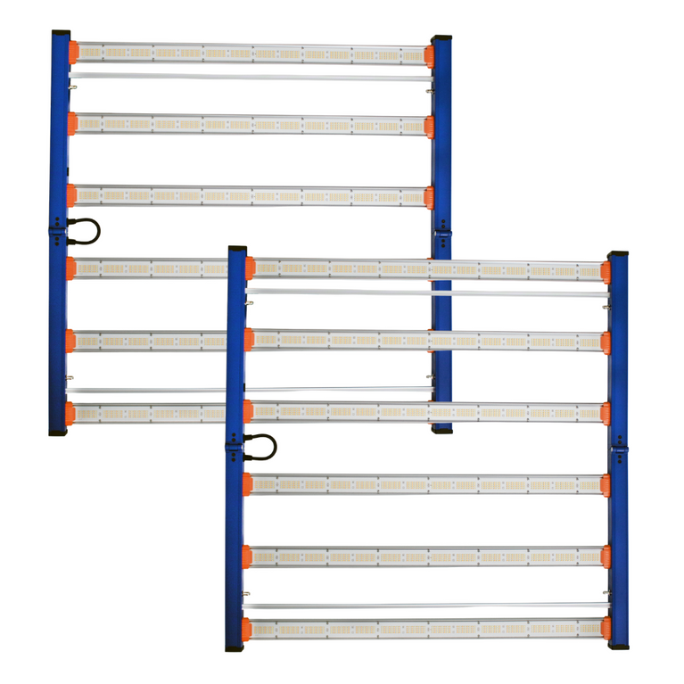 Kit 02un Painel de LED Quantum Barra 650W com Chips Originais Master Plants - Cultivo Indoor