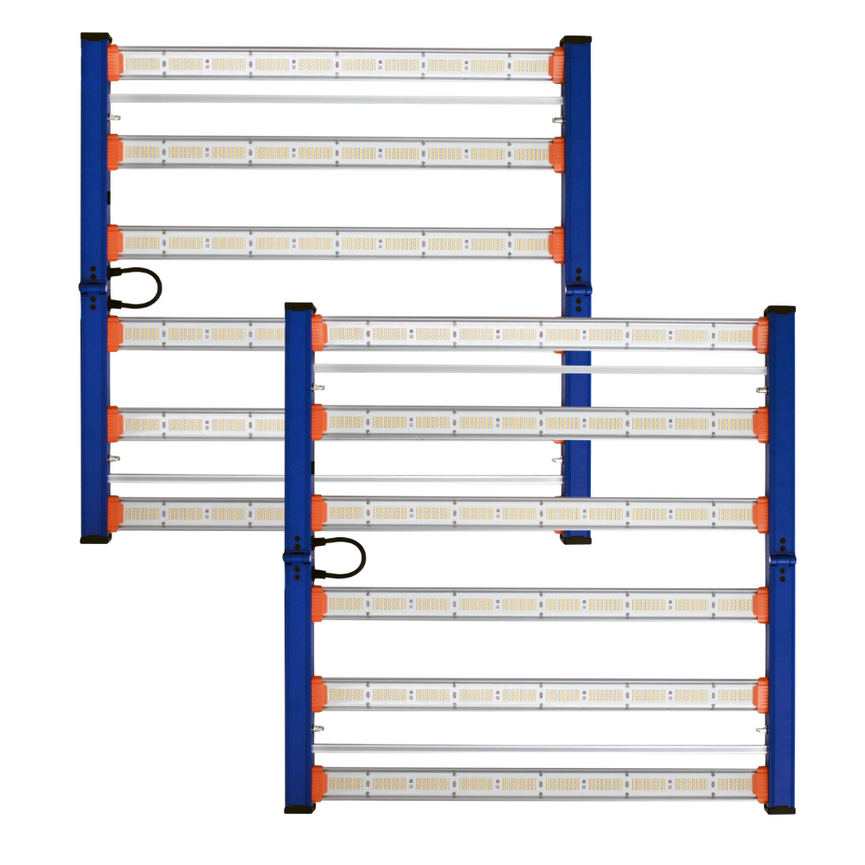 Kit 02un Painel de LED Quantum Barra 480W com Chips Originais Master Plants - Cultivo Indoor