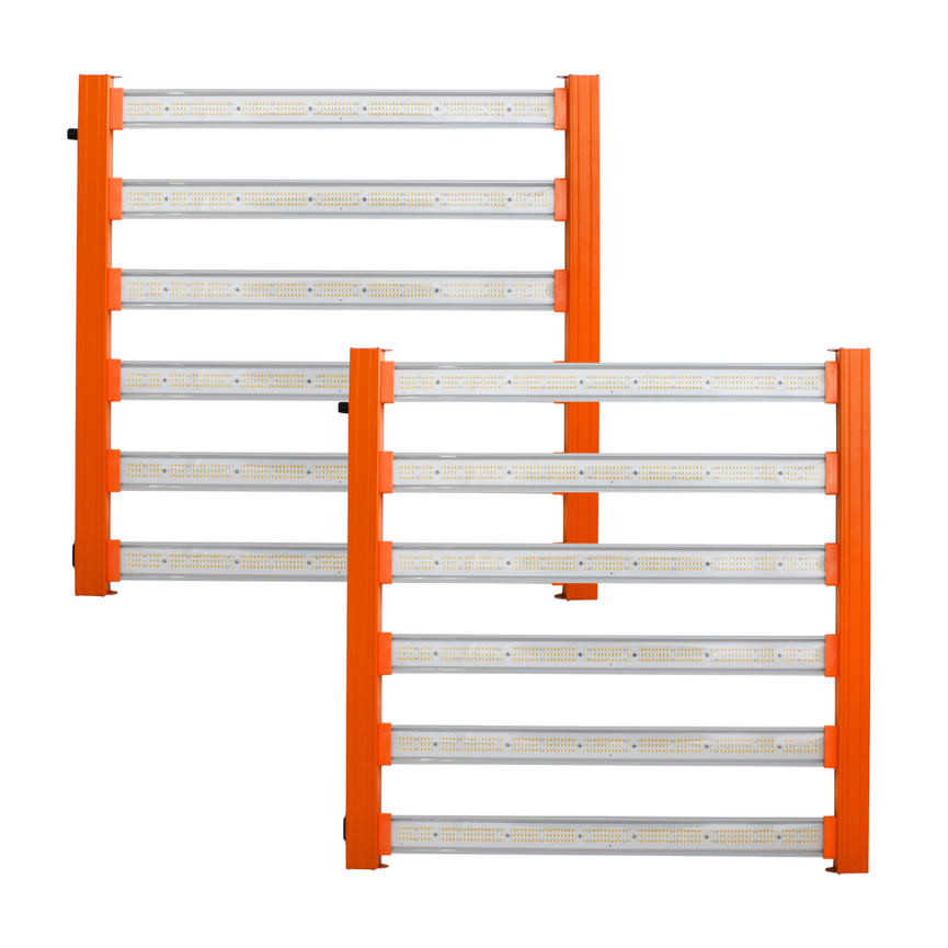 Kit 02un Painel de LED Quantum Barra 480W com Chips Samsung LM283B - Cultivo Indoor