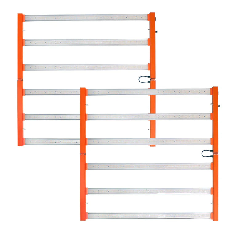 Kit 02un Painel de LED Quantum Barra 720W com Chips Samsung LM283B - Cultivo Indoor