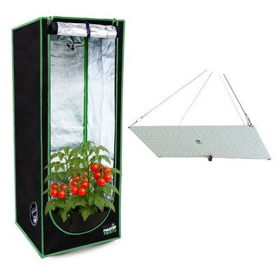 Kit de Cultivo Estufa Tenda 60x60x160 + Quantum Board Qb 65w Samsung LM301H EVO