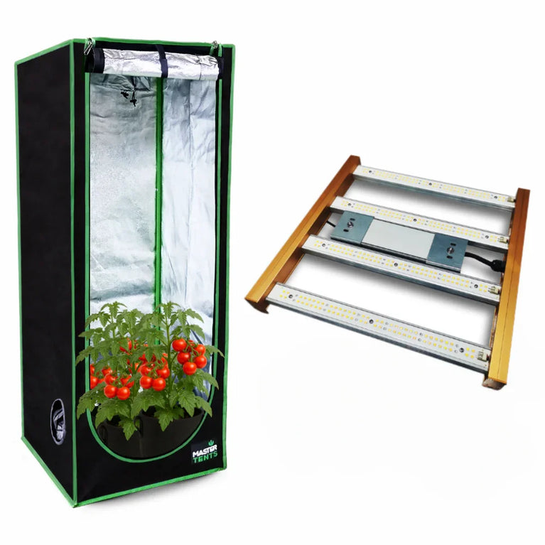 Kit de Cultivo Estufa Tenda 80x80x180 + Quantum Barra Qb 120w Samsung LM283B+