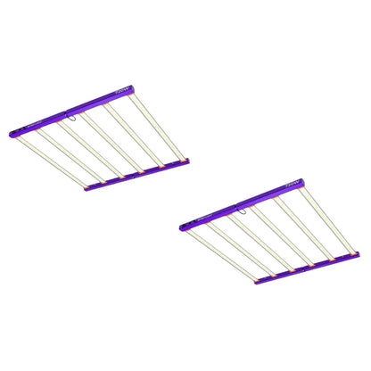 Kit 02un Painel de LED Quantum Barra 720W com Chips Samsung LM301H - Cultivo Indoor