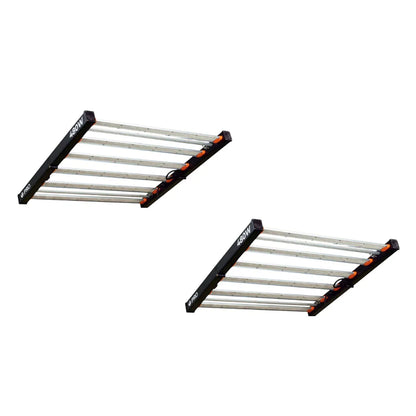 Kit 02un Painel de LED Quantum Barra 480W com Chips Samsung LM301H EVO - Cultivo Indoor