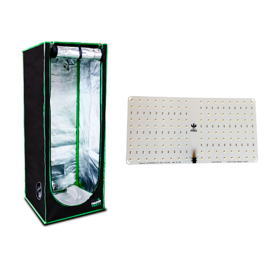 Kit de Cultivo Estufa Tenda 60x60x160 + Quantum Board Qb 65w Samsung LM301H EVO