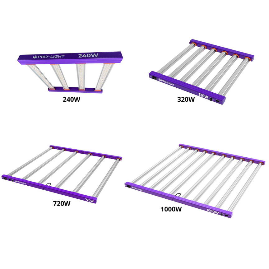 Painel de LED Quantum Bar Linha PRO-LIGHT Chips Samsung LM301H - Cultivo Indoor