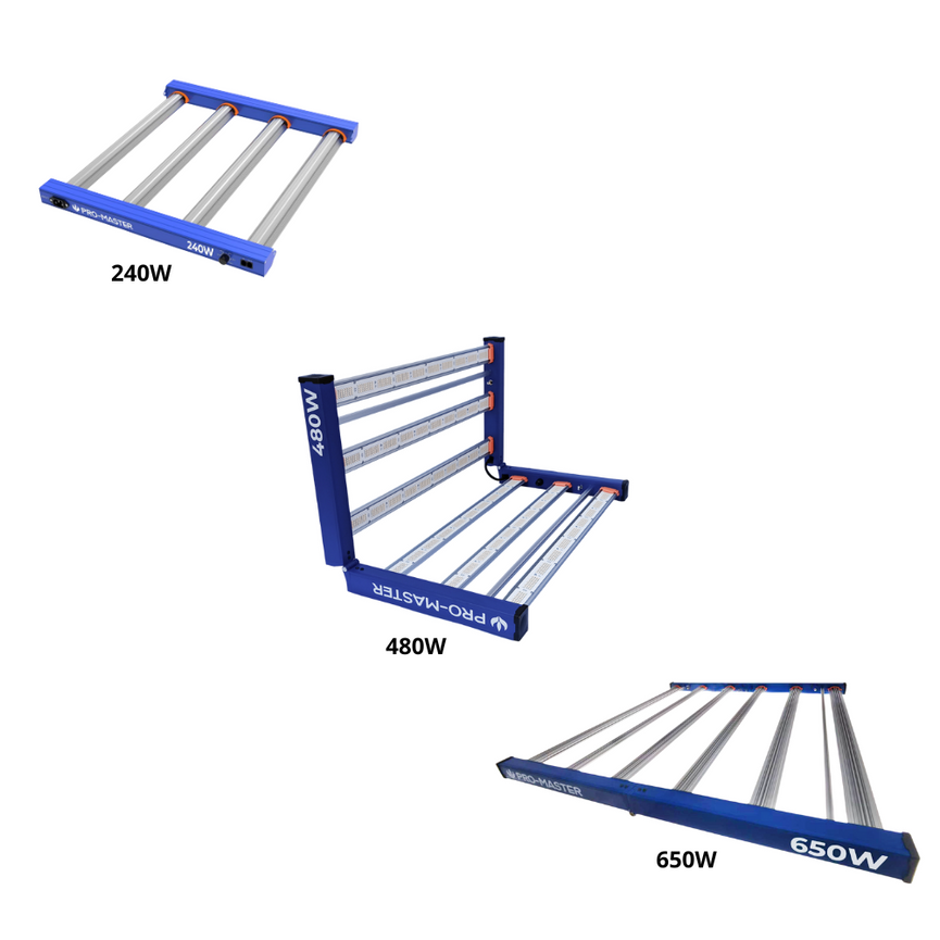 Painel de LED Quantum Bar Linha PRO-MASTER Chips Master Plants - Cultivo Indoor