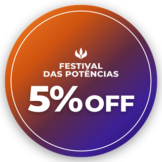 Festival das Potências: 5% de desconto